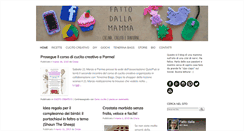 Desktop Screenshot of fattodallamamma.com